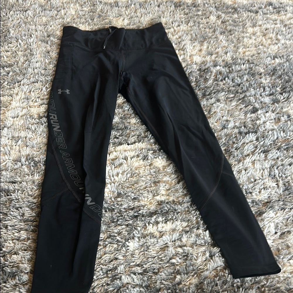 Under Armour Run Black Performance Leggings